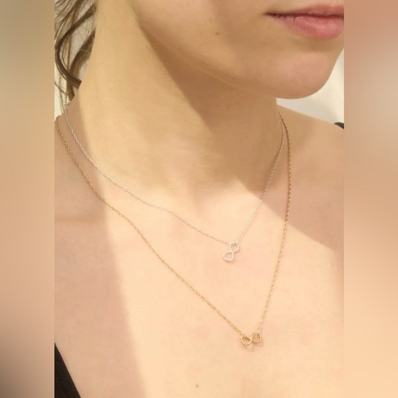 Catbird Love Knot 14k Gold Infinity Charm (From Amazon’s Summer I Turned Pretty) - Picture 5 of 14